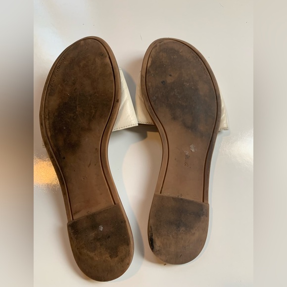 Tory Burch Women's White Slide Sandals cream size 9.5 - Picture 7 of 7